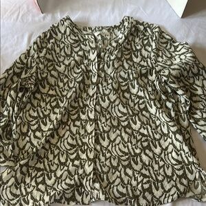 JACHS Girlfriend Boho Floral Print Button-Front Blouse – Lightweight Flowing Top